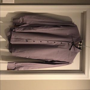 Men’s button up Burberry dress shirt